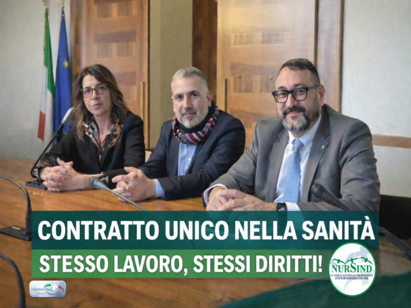 Contratto unico nella sanità: il NurSind rilancia la sfida tra pubblico e privato